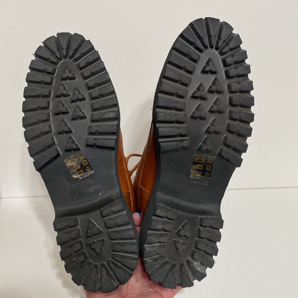 Madewell The Rayna Lace Up Leather Boots - Picture 14 of 17